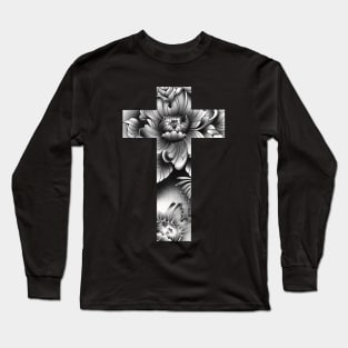 Tattoo cross Long Sleeve T-Shirt